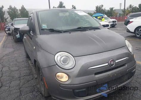 2012 Fiat 500 Pop из США, поврежденный, VIN 3C3CFFAR2CT330424